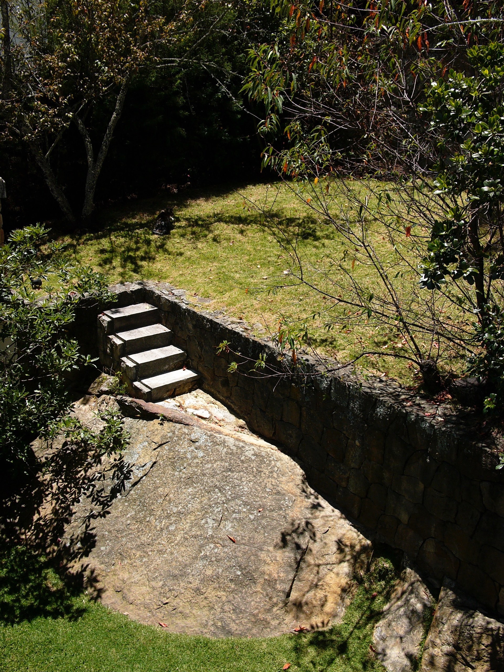  Patio in front of landing 
