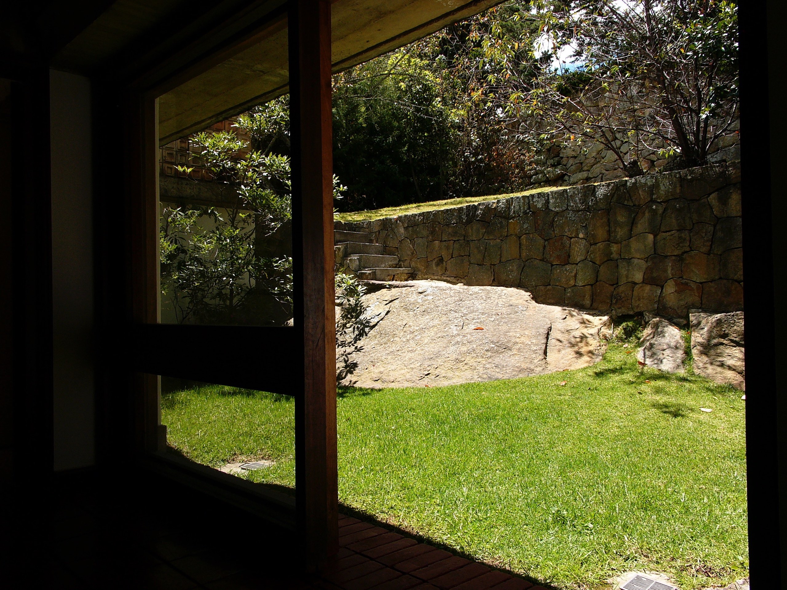  Patio in front of landing 
