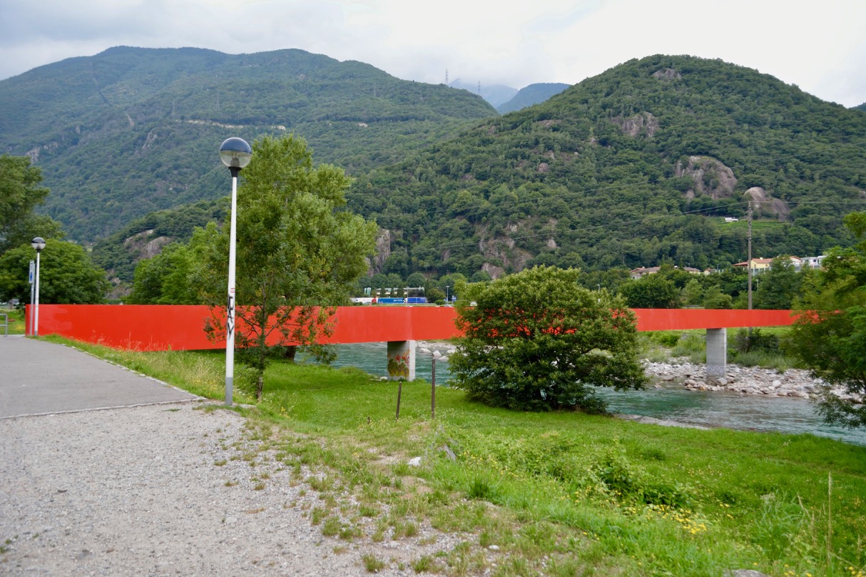  View from cycle path 