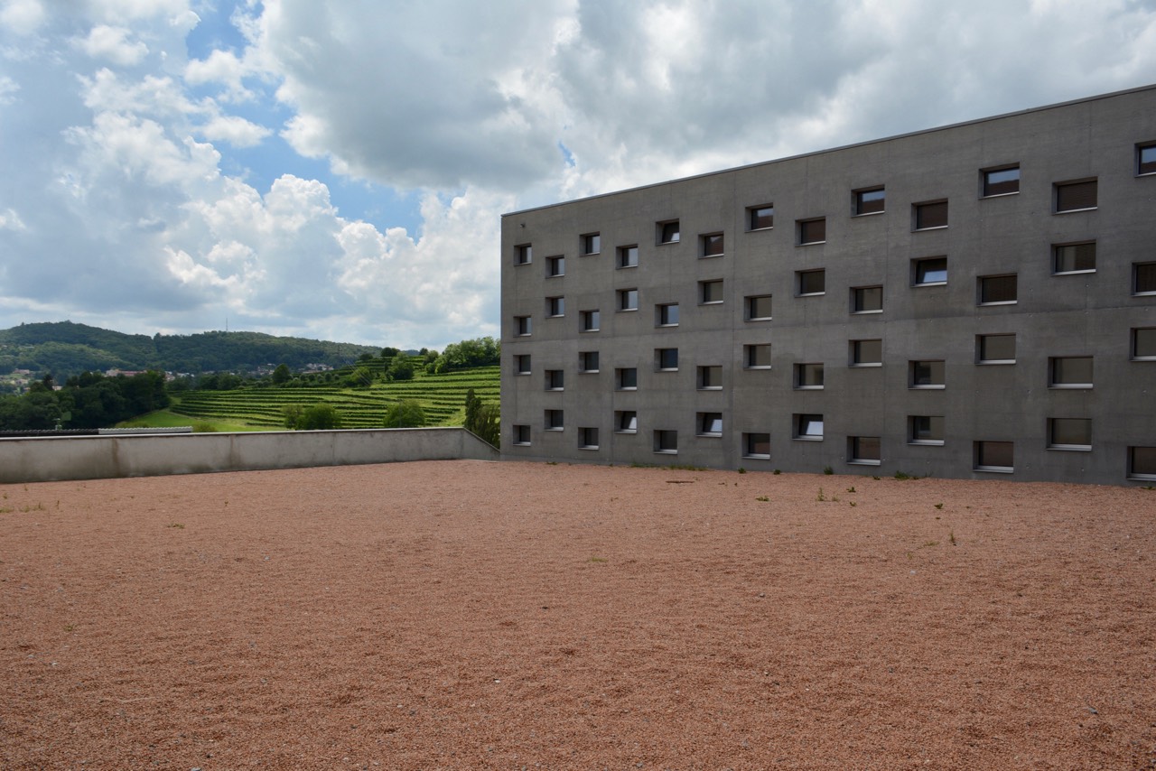  Yard besides dormitories wing 